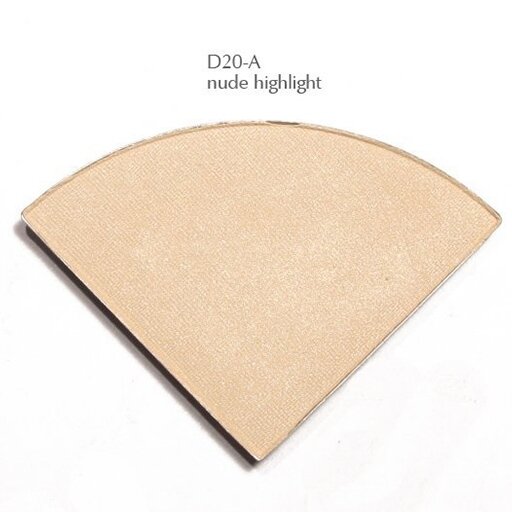 Комплект тіней для повік Dr.Belter Deco Set Satin Glow Shadow з магнітною системою, колір нюд хайлайт, 8 г