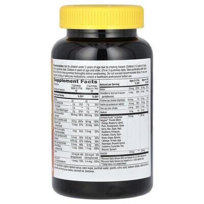 Мультивітаміни для дітей Nature's Way Alive! Multi-Vitamin вишня, апельсин і виноград, 90 жувальних мармеладок