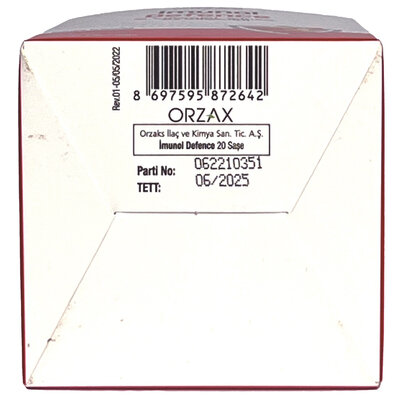 Комплекс для імунітету Orzax Imunol Defence №20 у саше