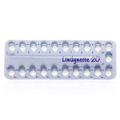 Ліндинет 20 таблетки, в/о №63 (21х3)