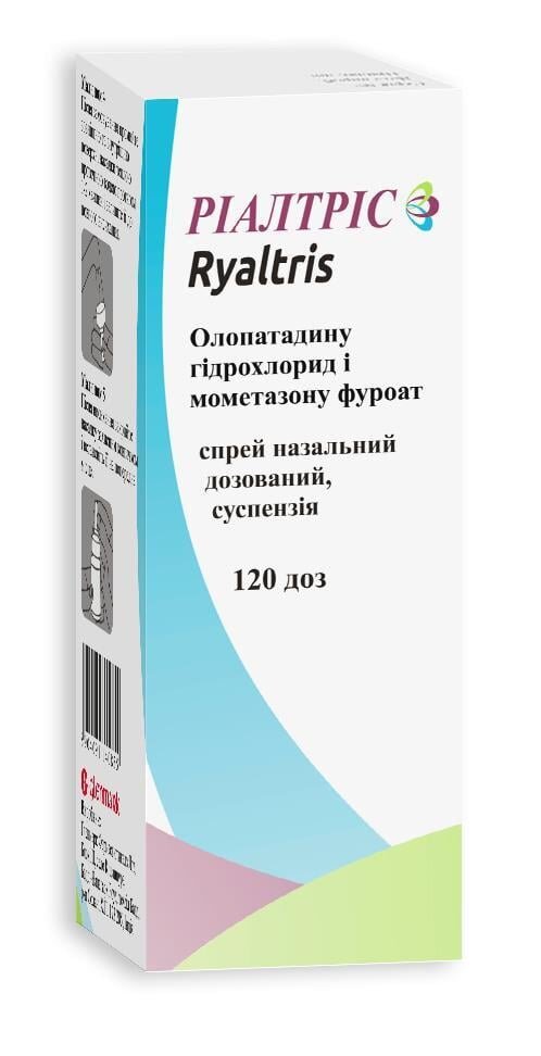 Ріалтріс спрей наз., доз., сусп. по 120 доз у флак.