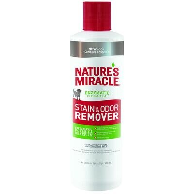 Засіб для собак 8in1 NM Dog Stain&Odor Remover Pour для усунення плям та запахів, 473 мл