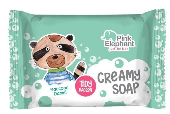 Крем-мило Pink Elephant Єнот Даня дитяче, 90 г