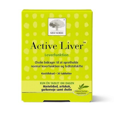 Комплекс New Nordic Active Liver для печінки таблетки №30