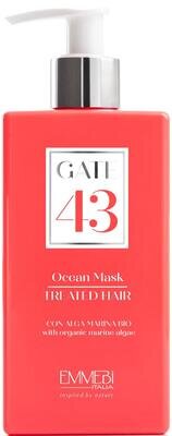 Маска для волосся Emmebi Italia Gate 43 Wash Ocean для фарбованого та пошкодженого волосся, 200 мл