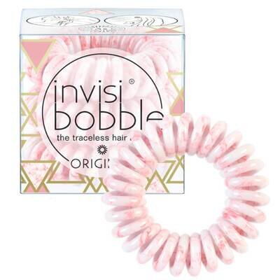 Резинка-браслет для волосся Invisibobble Original Marblelous Pinkerbell, 3 шт