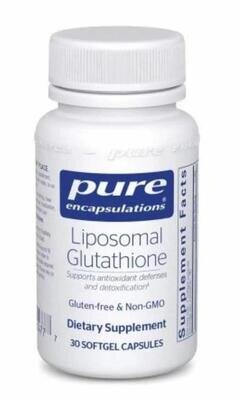 Ліпосомальний Глутатіон Pure Encapsulations Liposomal Glutathione, 30 капсул