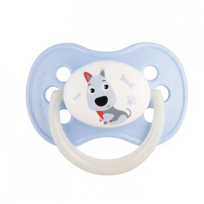 Пустушка латексна Canpol Babies 22/593 Animals кругла, 0-6 місяців, 1 шт