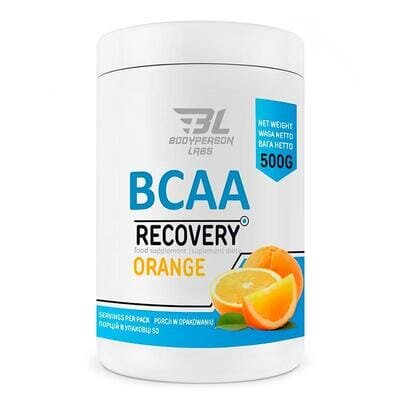 Амінокислоти Bodyperson Labs BCAA Recovery апельсин, 500 г