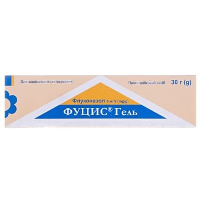 Фуцис гель 5 мг/г по 30 г у тубах