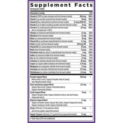 Мультивітаміни для чоловіків 40+ New Chapter One Daily Every Man's Multivitamin, 24 таблетки