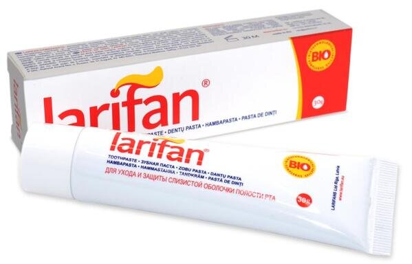 Зубна паста Larifan Ларифан М'ята, 30 г