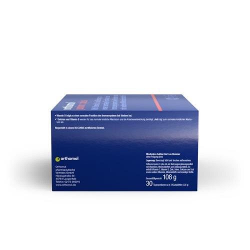 Ортомол Junior C Plus таблетки жувал. машинки зі смаком лісових ягід, курс 30 днів №90