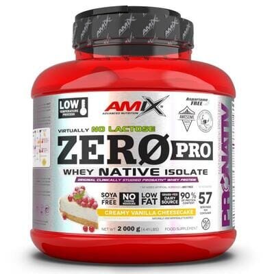 Протеїн Amix Nutrition Zeropro Protein вершково-ванільний чізкейк, 2000 г