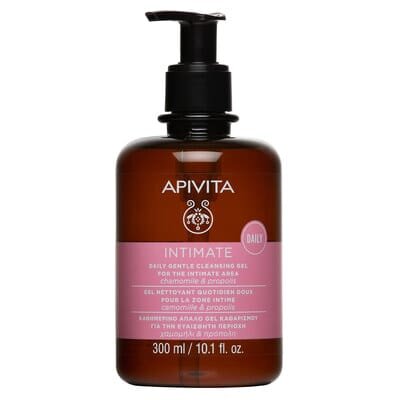 Гель для інтимної гігієни Apivita Intimate Ніжний очищувальний для щоденного використання, 300 мл