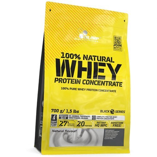 Протеїн Olimp 100% Natural Whey Concentrate, без смаку, 700 г