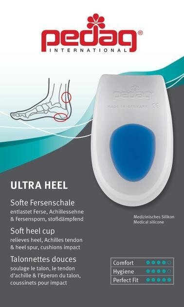 Підп'яточник Pedag Ultra Heel гелевий, з бортами, розмір S/M