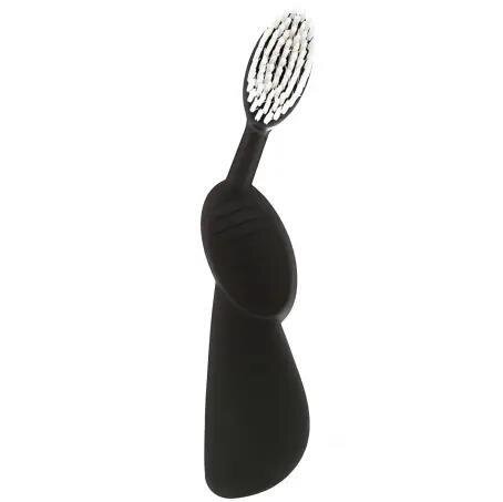 Зубна щітка Radius Flex Right Hand для правші, м'яка, чорна