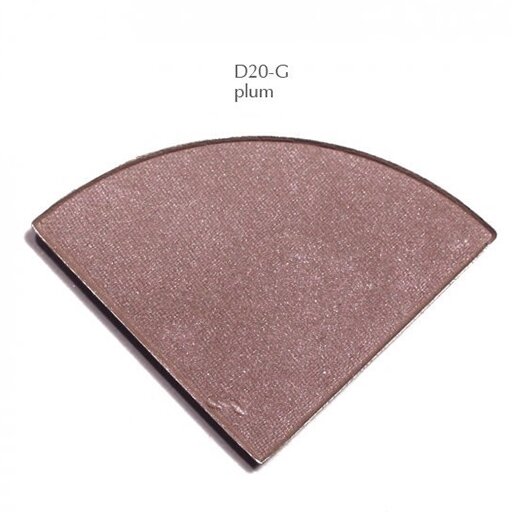Комплект тіней для повік Dr.Belter Deco Set Satin Glow Shadow з магнітною системою, колір сливовий, 8 г
