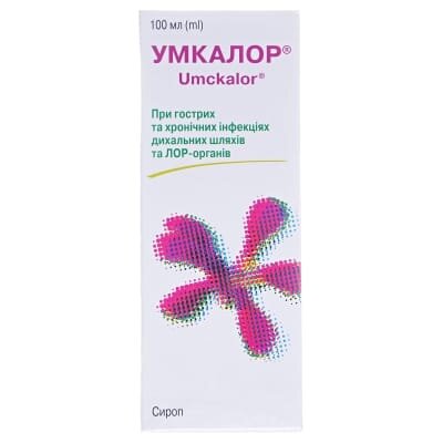 Умкалор сироп по 100 мл у флак.