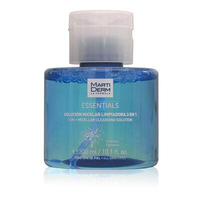 Міцелярний розчин MartiDerm Micellar Solution 3-в-1 Очищувальний, 300 мл