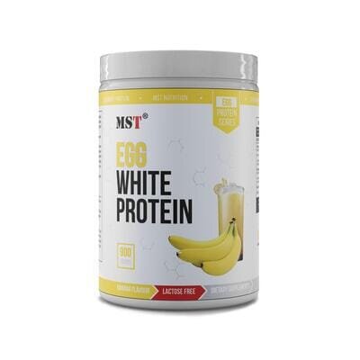 Протеїн яєчний MST Nutrition EGG White Protein банан, 36 порцій, 900 г