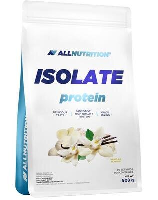 Ізолят протеїну Allnutrition Isolate Protein білий шоколад та малина, 908 г