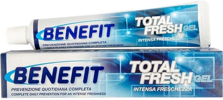 Зубна паста Benefit Тотал Фреш освіжаюча, 75 мл