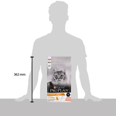 Корм сухий для котів Purina Pro Plan Elegant Adult 1+ з лососем, 1,5 кг
