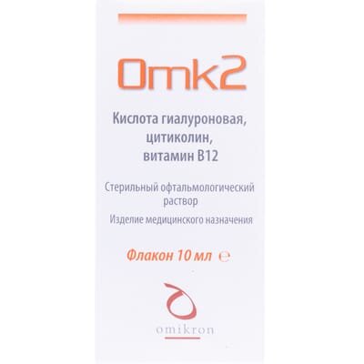 ОМК 2 краплі оч. по 10 мл у флак.