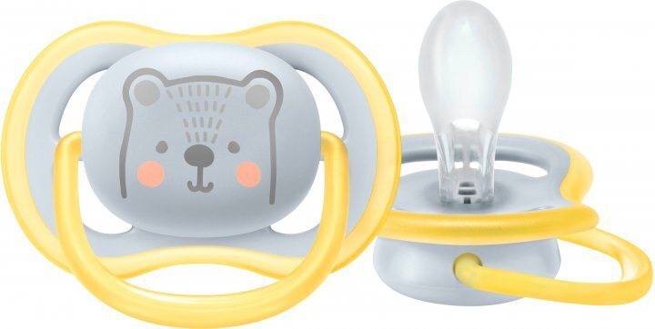 Пустушка силіконова Philips Avent Ultra Air SCF086/76, 6-18 місяців, 1 шт