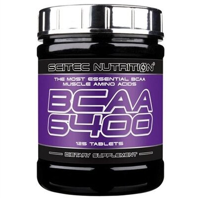 Амінокислота Scitec Nutrition BCAA 6400, 125 таблеток