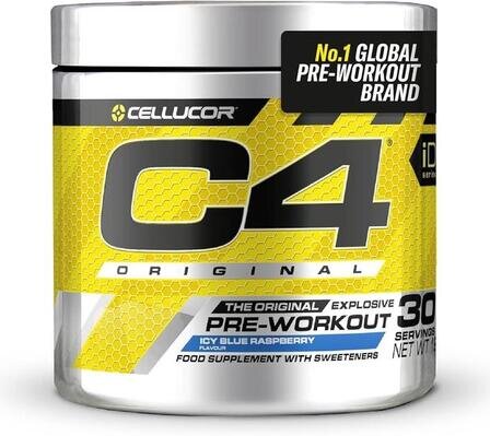 Передтренерувальний комплекс Cellucor C4 Original Icy Blue Razz, 195 г