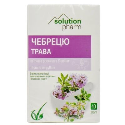 Чабреця трава Solution Pharm по 40 г у пач.