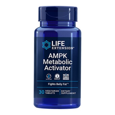 Активатор метаболізму Life Extension AMPK Metabolic Activator, 30 веганських таблеток