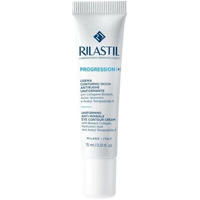 Крем для шкіри навколо очей Rilastil Progression (+) проти зморшок, 15 мл