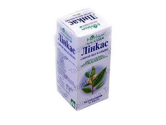 Лінкас сироп по 90 мл у флак.
