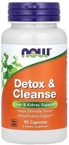 Детокс та очищення NOW Detox & Cleanse вег. капсули №90