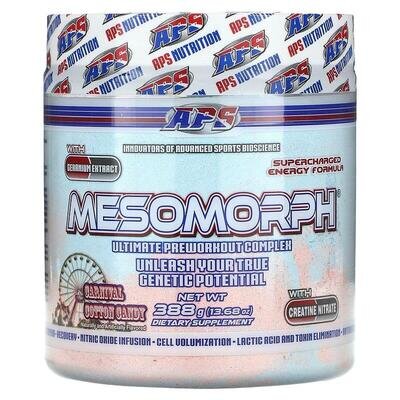 Передтренувальний комплекс APS Nutrition Mesomorph карнавальна вата, 388 г