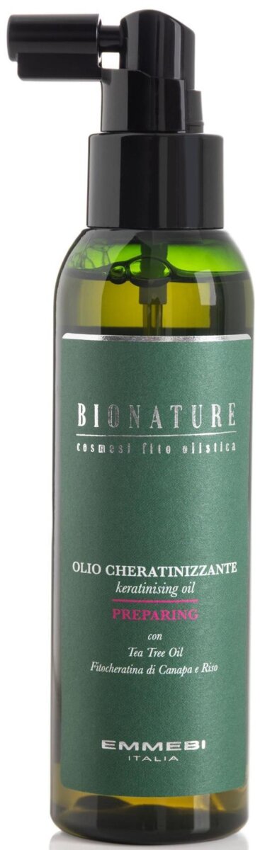 Масло для волосся Emmebi Italia Bionature кератинізуюче, 125 мл