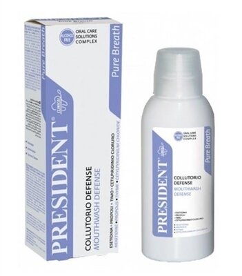 Ополіскувач для порожнини рота President Clinical Defense, 250 мл