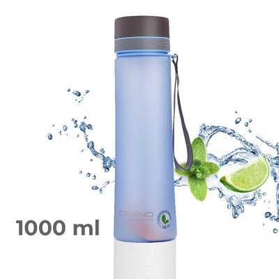 Пляшка для води Casno KXN-1111 Blue, 1000 мл
