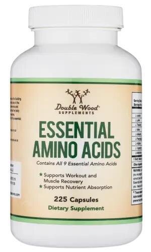 Добавка незамінних амінокислот Double Wood Essential Amino Acids, 225 капсул