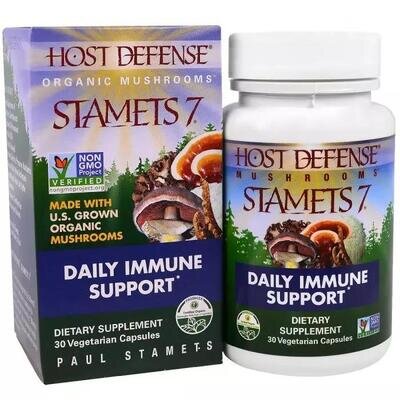Грибний комплекс Fungi Perfecti Stamets 7 Daily Immune Support, 30 вегетаріанських капсул