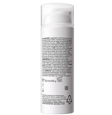 Гель-крем сонцезахисний La Roche-Posay Anthelios Oil Correct для проблемної шкіри обличчя, схильної до жирності та недосконалостей SPF50+, 50 мл