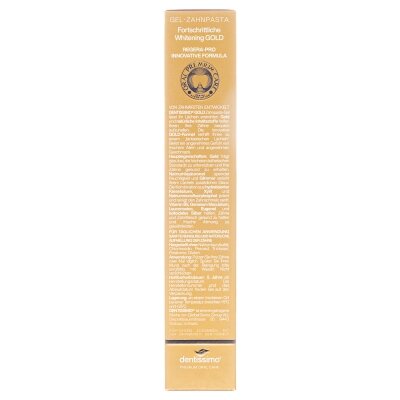 Зубна паста Dentissimo Gold Advanced Whitening відбілююча, 75 мл
