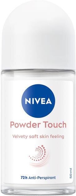 Дезодорант-антиперспірант кульковий Nivea Powder Touch Ефект Пудри 72h (82280), 50 мл