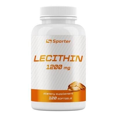Лецитин Sporter Lecithin 1200 мг м'які капсули №120