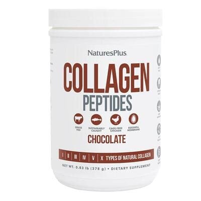 Колагенові пептиди Nature's Plus Collagen Peptides шоколад, 378 г