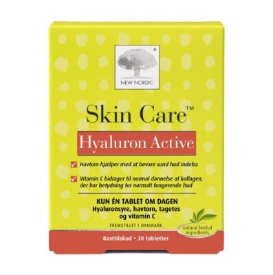 Гіалуронова кислота New Nordic Skin Care Hyaluron Active таблетки №30